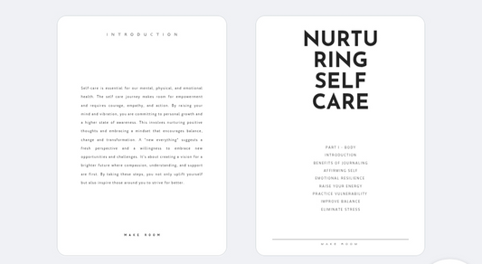 Make Room for Self Care Workbook