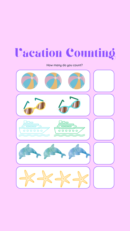 Glow Travel Activity Booklet