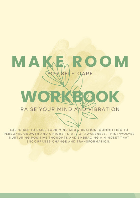 Make Room for Self Care Workbook Digital Download