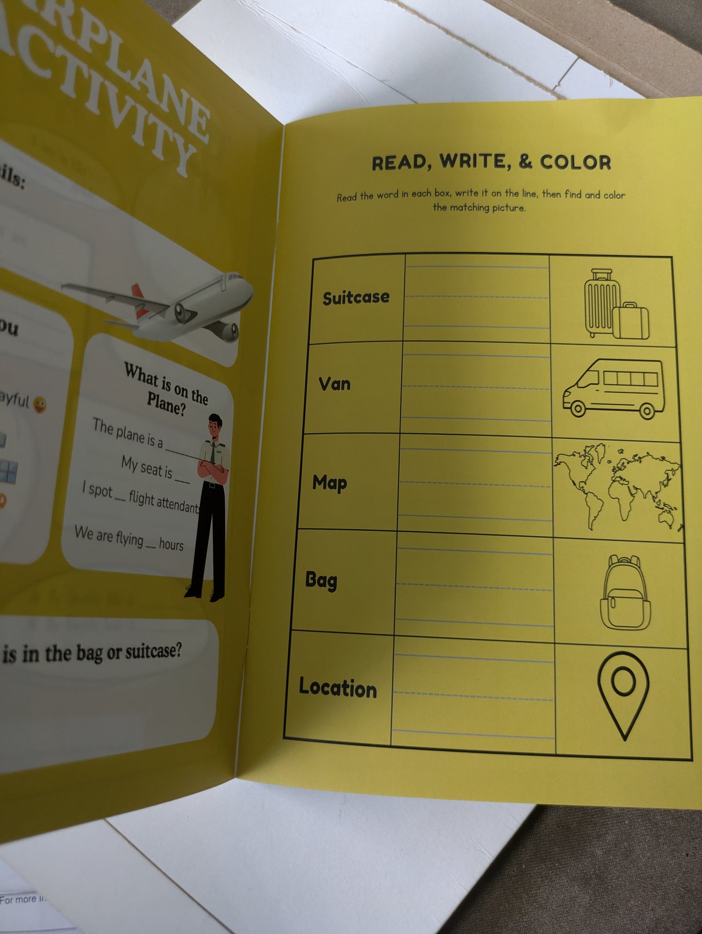 New Days Travel Activity Pack Booklet