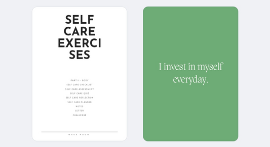 Make Room for Self Care Workbook Digital Download